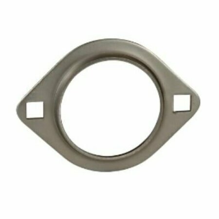 FAFNIR 2-Bolt Relubricateable Steel Flanged Housing Half; Bearing Equipment Or Accessory, Stamping 40MST FLANGETTS ONLY
